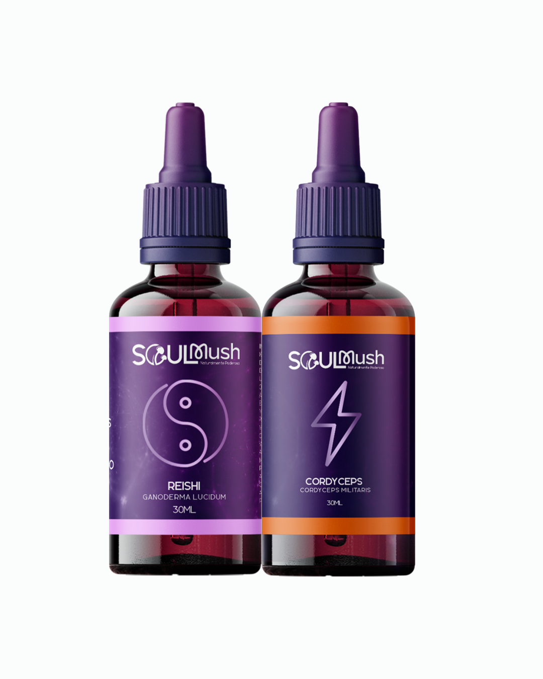 Kit 2 unidades de 30ml - Cordyceps + Reishi