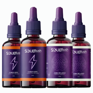 Kit 4 unidades de 30 ml - 2 Cordyceps + 2 Juba de Leão